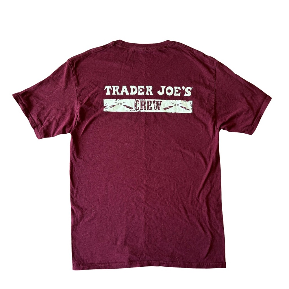 Vintage Red Trader Joe’s Short Sleeve Tee